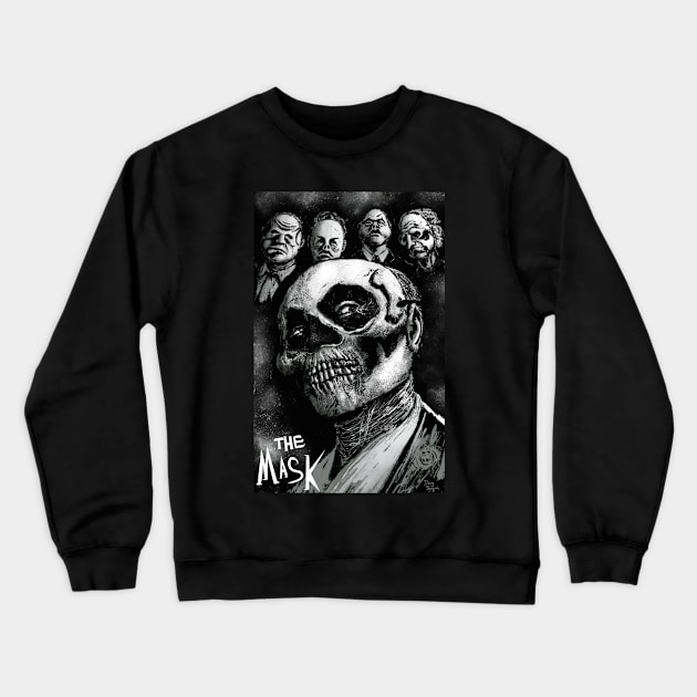 Twilight Zone The Mask Crewneck Sweatshirt by DougSQ